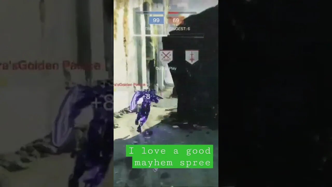 #destiny2 mayhem spree
