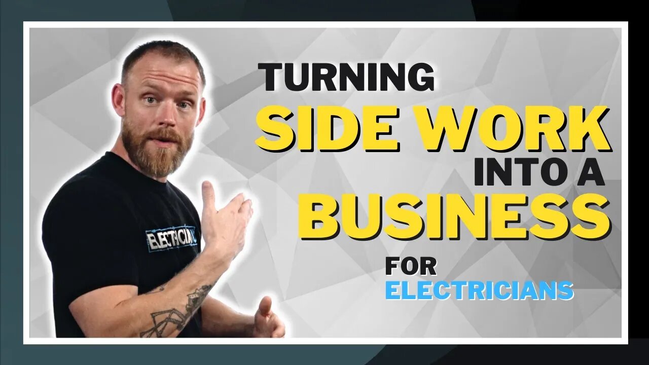 Tips on Turning Side Work into a Business