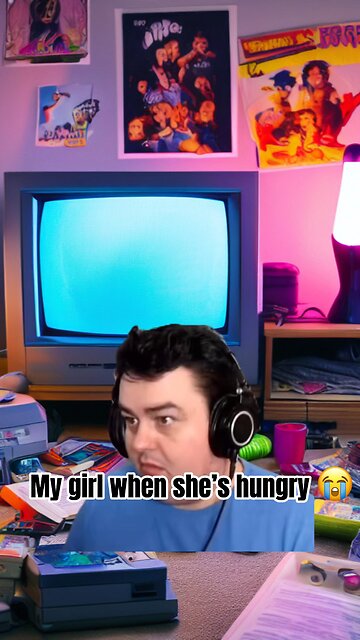 My girl when she’s hungry 😭