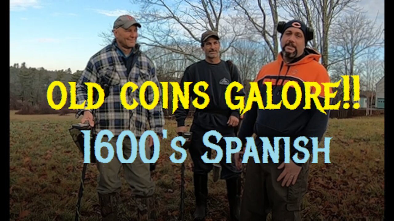 Metal Detecting 207 score BIG! 1600's Spanish and BIG silver!!