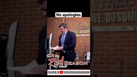 No apologies.