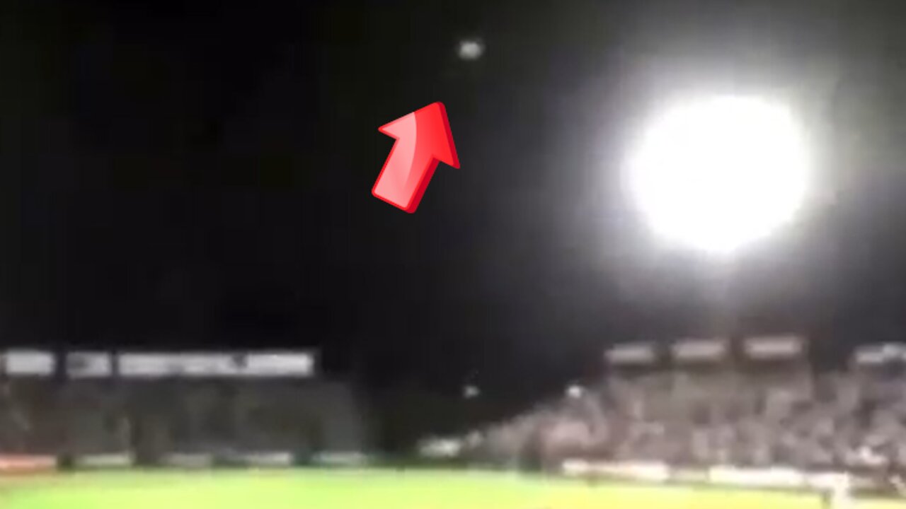 White UFO sighting over a soccer field in Europe circa 1982 [Space]