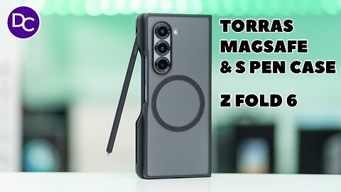 Magsafe Charing & S Pen Holder - TORRAS Z Fold 6 Case!