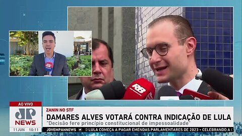 Damares Alves anuncia voto contra indicação de Lula ao STF