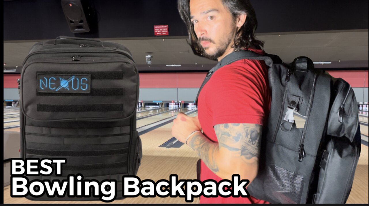 BEST Bowling Backpack - Nexus Bowling Bag