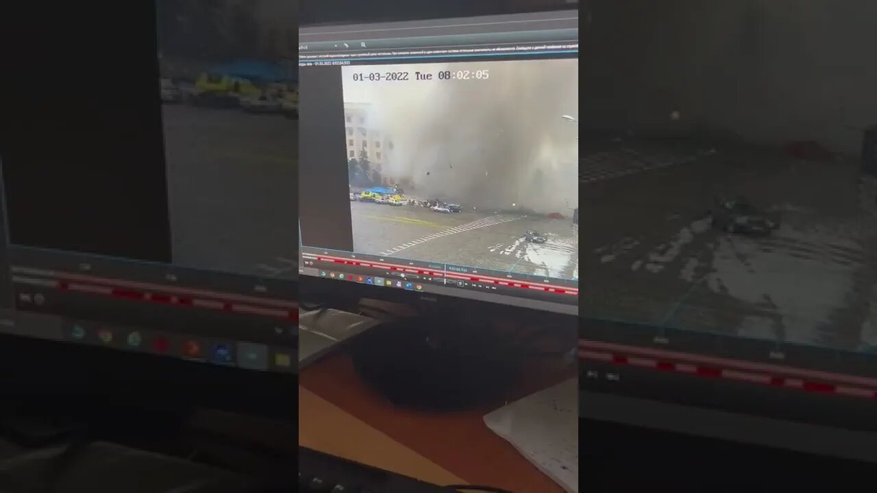 Ukraine - Missile attack on the Kharkiv regional administration