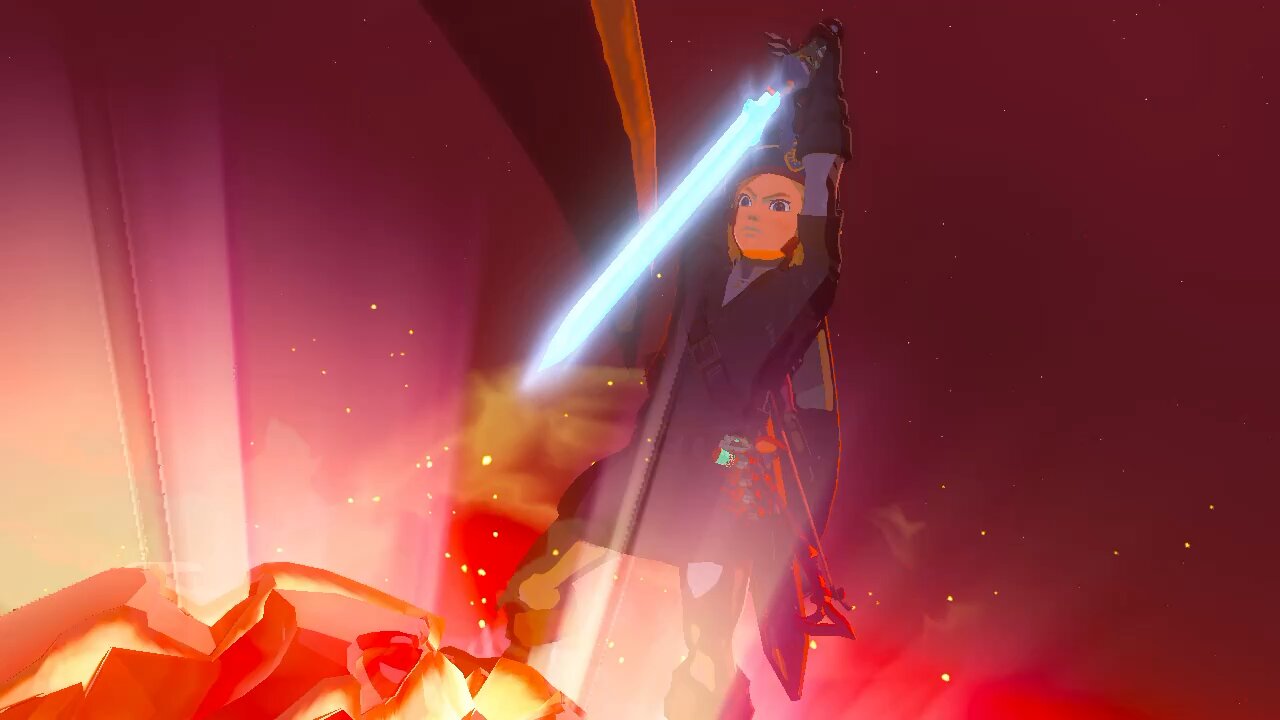 Final blow to Ganondorf