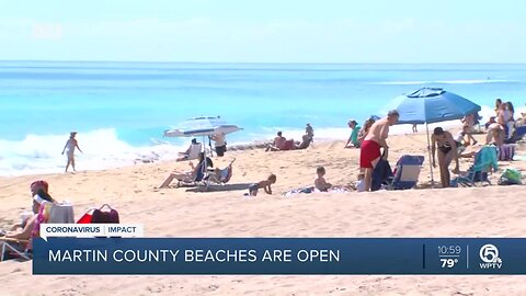 Martin County beaches reopen Monday morning