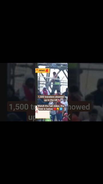 1,500 travelers showed up in the UK