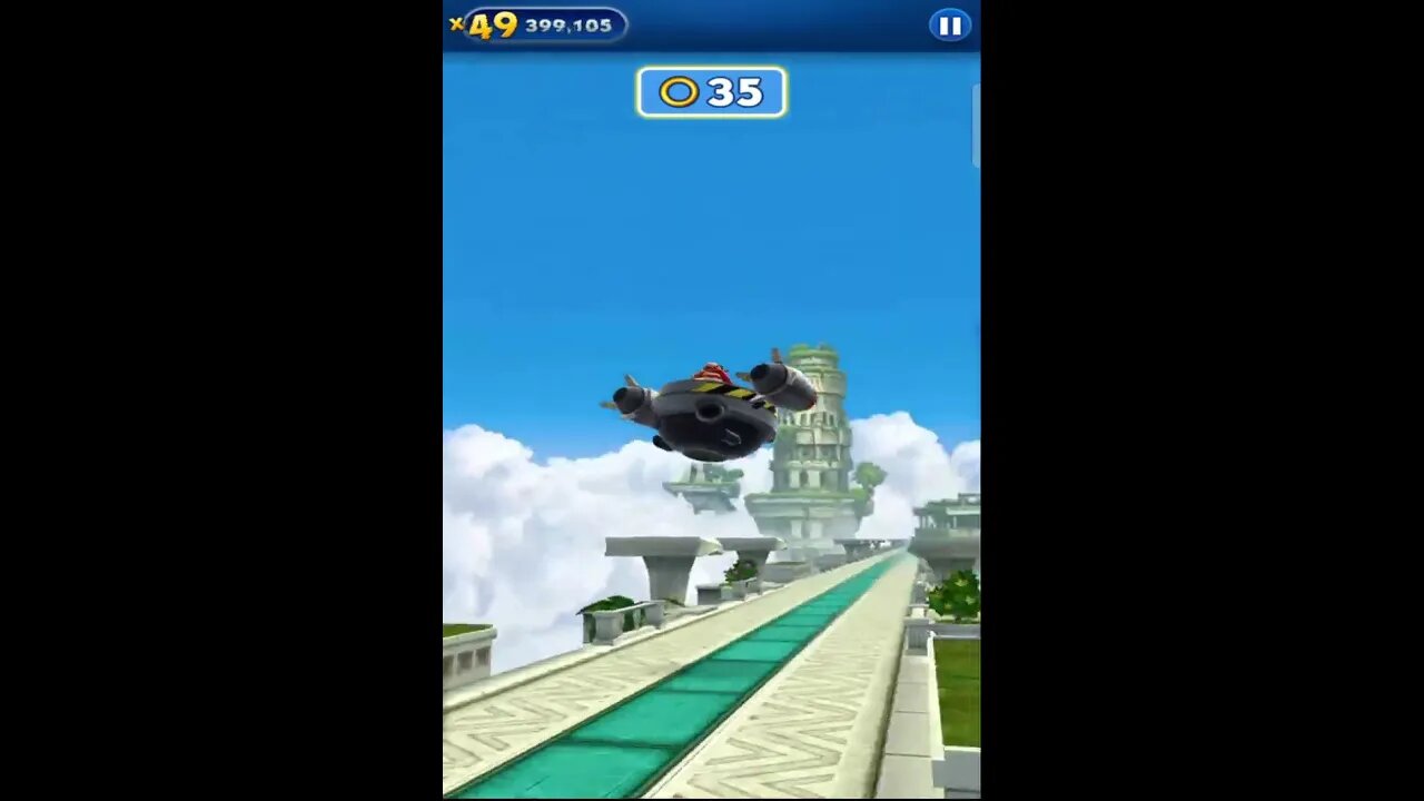 Werehog Sonic VS Boss Dr Eggman I Sonic Dash #shorts #short #shortvideo