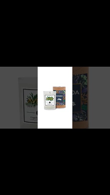 Scented Tumbler Candle in a Cardboard Gift Tube w/ Metal Lid