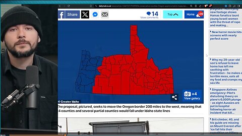 Oregon Counties VOTE TO SECEDE From Woke State, 47% Of Americans Say Civil War is COMING