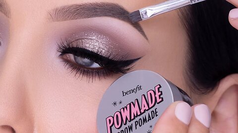 Smudge Proof Eyebrow Tutorial | Using the new Benefit Cosmetics POWMADE