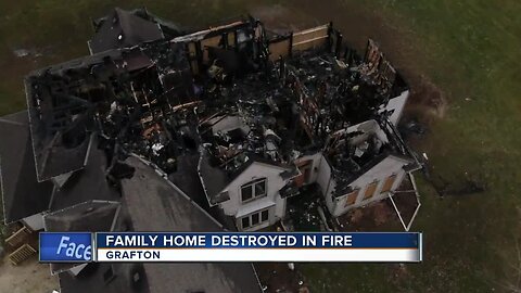 Fire hydrants far from Grafton home that was destroyed by fire Wednesday