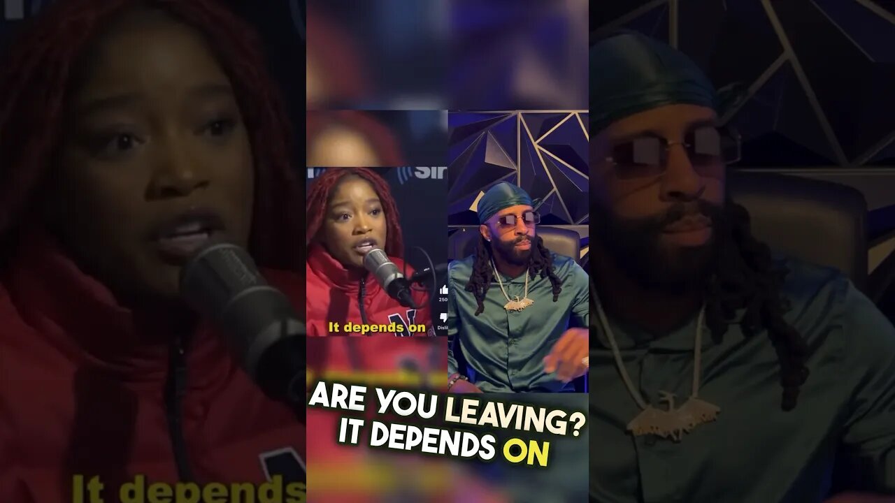 KeKe Palmer: Are you leaving if he Cheats ???