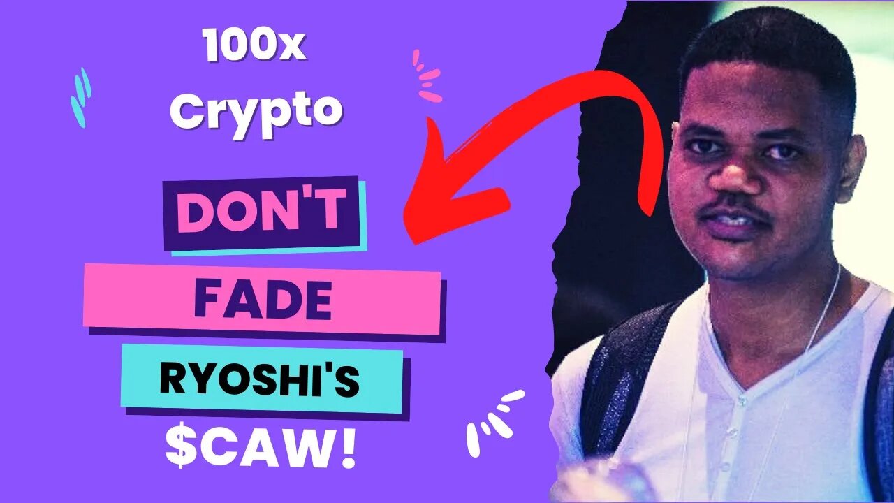 $CAW - Now That Crypto Is Becoming Web3, Ryoshi's Decentralized Social Media Platform Caw Can 100x!