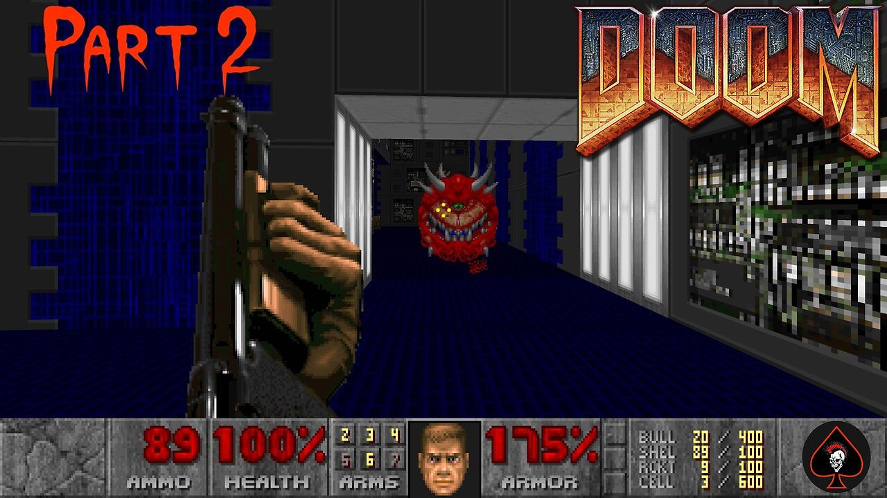 Doom 1993 (Remastered) Play Through - Part 2