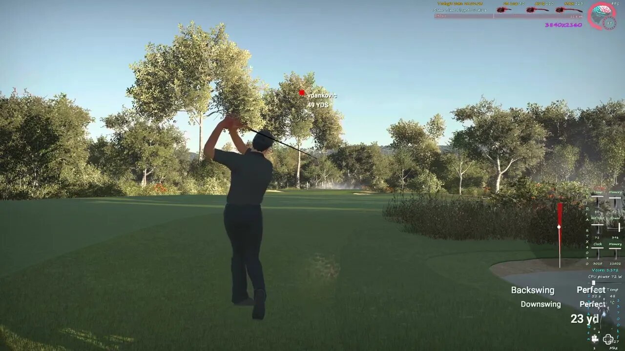 RTX 4090 PGA Tour The Golf Club 2 4K HDR PC Gameplay