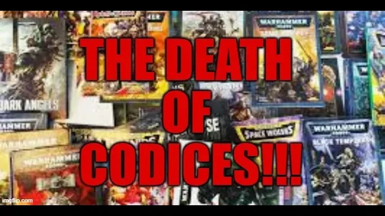 THE DEATH OF THE CODEX