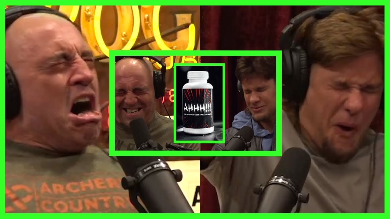 Joe Rogan & Theo Take More Smelling Salts