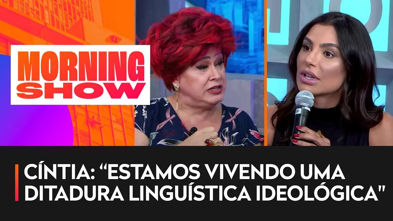 Nany People e Cíntia Chagas opinam sobre a linguagem neutra