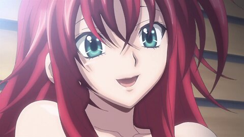 High School DXD - Rias in bed with Issei