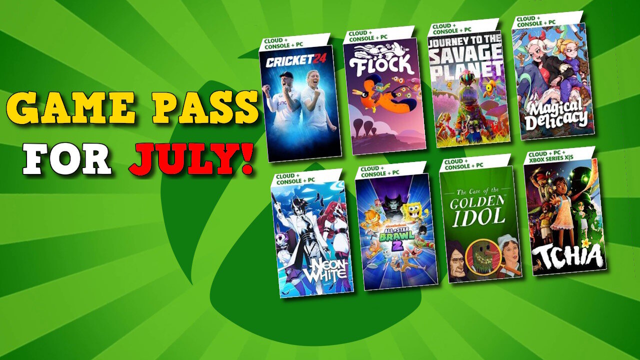 Exciting Games Coming to Game Pass in July!