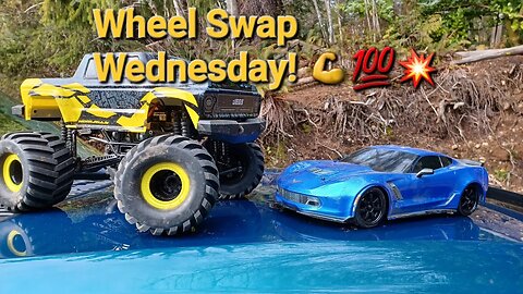 Wheel Swap Wednesday #1 ( CEN Racing B50 vs Traxxas 4tec tires)