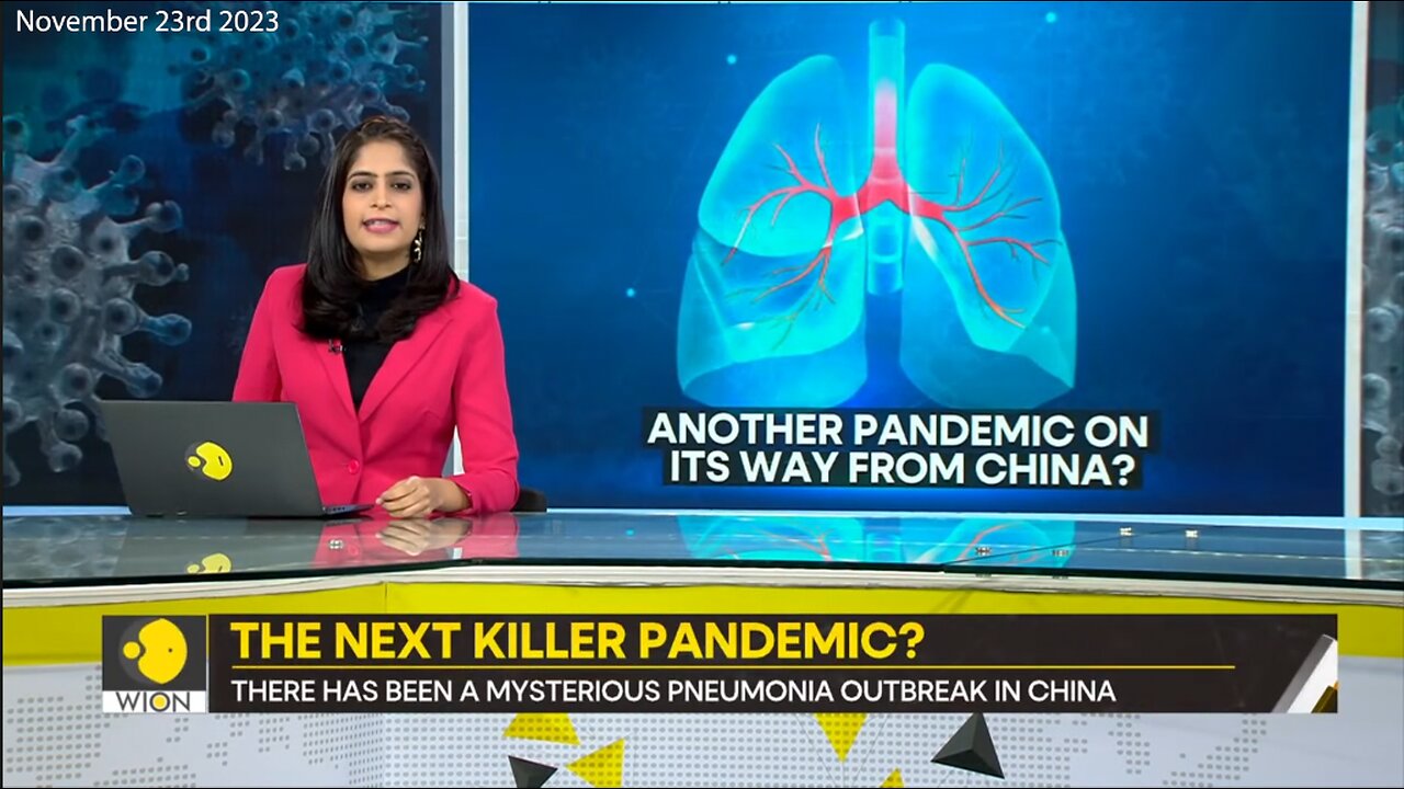 Pandemic | Another Pandemic On Its Way from China? "Hospitals In China Are Once Again Overwhelmed. You Should Be Worried If You Have Young Unvaccinated Children At Home." - WION News (November 23rd 2023)