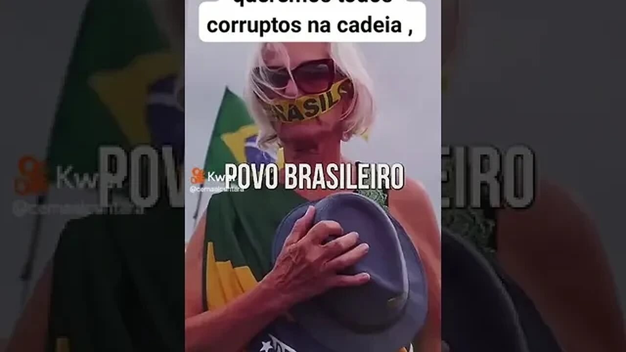 Queremos todos os corruptos na cadeia. #foralula