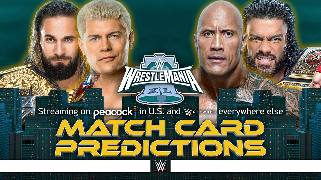 WWE WrestleMania XL - Card Predictions [v2]