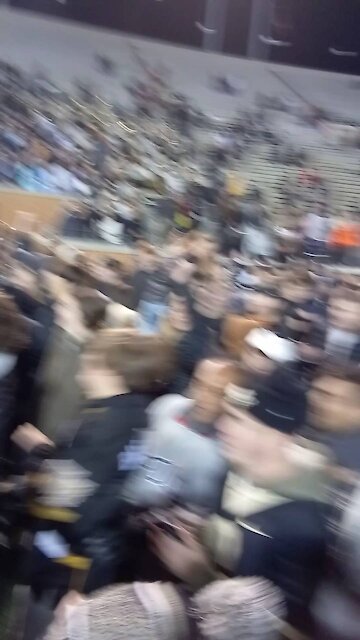 Swarmed by Wake Forest Fans