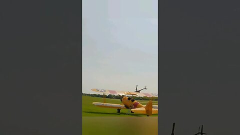 Flying away in the Chopper