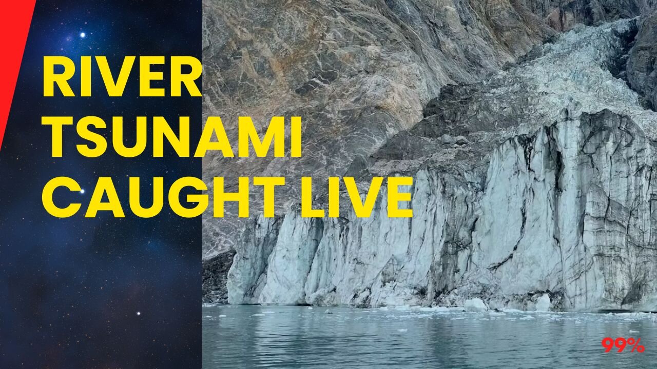 Cliff Collapse Triggers Tsunami in California River!