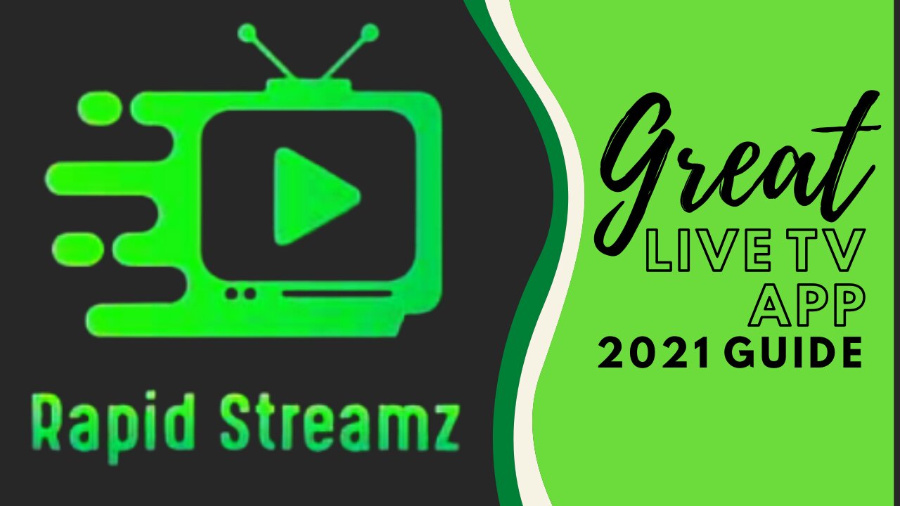 RAPID STREAMZ - GREAT FREE APP FOR LIVE STREAMING & MORE! (FOR ANY DEVICE) - 2023 GUIDE