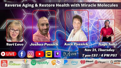 Reverse Aging & Restore Health with Miracle Molecules