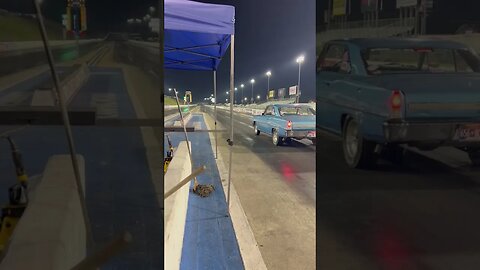 2nd Pass EVER with the new Roller Cam engine!!! #nova #sbc #racing #dragcar #dragracing #carguys