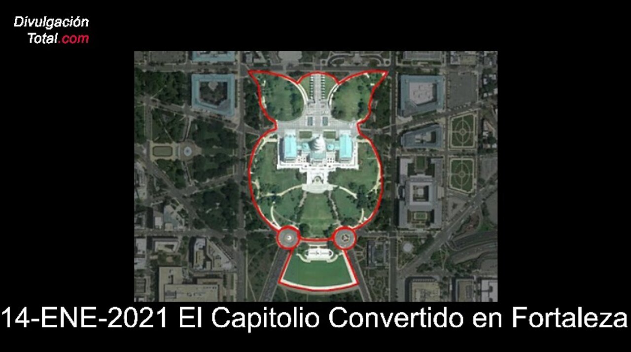 14-ENE-2021 El Capitolio Convertido en Fortaleza