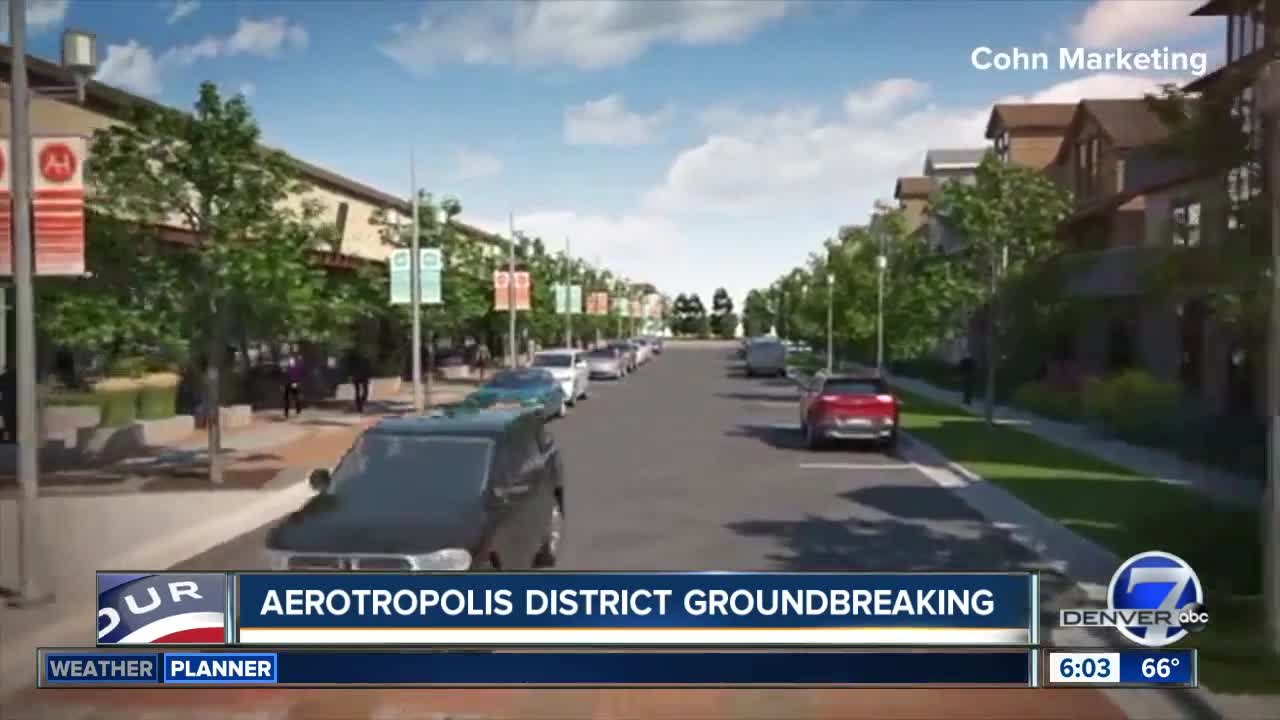 Groundbreaking for massive 'aerotropolis' development near Denver airport