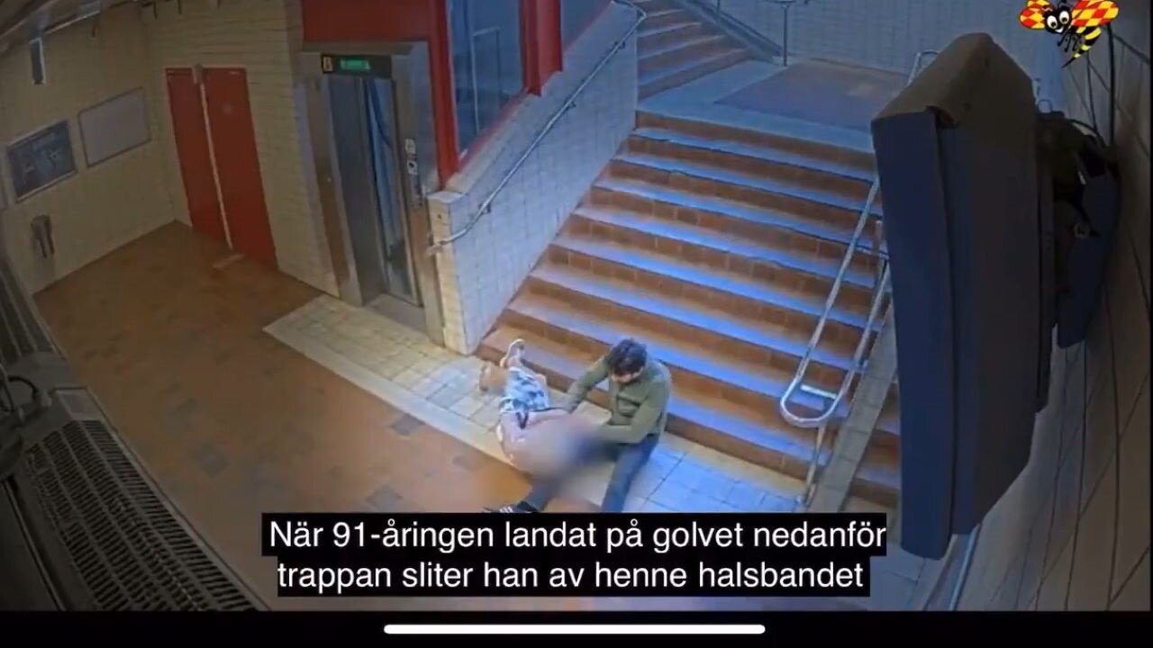 Syrian Migrant Released On Rape Charges Flung 91-Year-Old Lady Down Stairs To Rob Necklace In Sweden