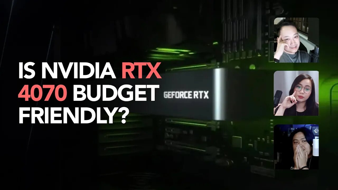 Budget Friendly daw ang Nvidia RTX 4070