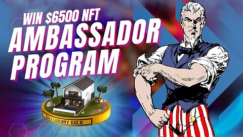 WIN $6500 | New Ambassador Program | NFT Equity Real Estate | Bali and Lombok