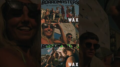 FILMING MY FIRST FESTIVAL - BOARDMASTERS 2022 - WAX WATERGATE BAY PROMO