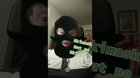 Skimask But No Sking 🎿 #glasgow #uk #scotland #sking