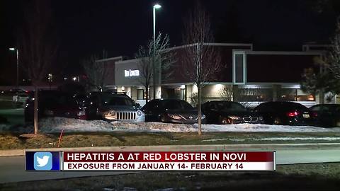 Novi Red Lobster employee has confirmed case of Hepatitis A