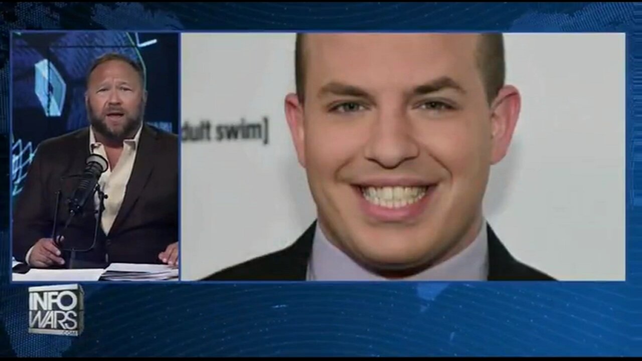 Alex Jones Impersonates Brian Stelter