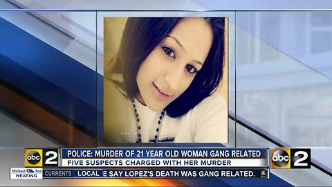 Anne Arundel Police: Murder of 21 year old woman gang related