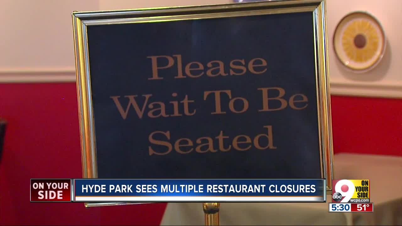 Restaurant closures hit Hyde Park