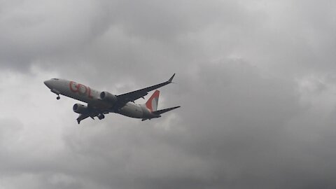 Airbus A321 PT-MXQ, Boeing 737-800 PR-GUH e Boeing 737 MAX 8 PR-XMP