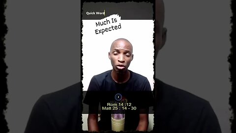 Much Is Expected